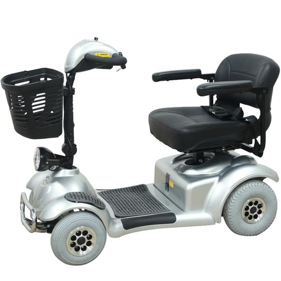 Imagem de Scooter Elétrica Cadeira de Rodas Motorizada Freedom Mirage RX com Ré cor Prata