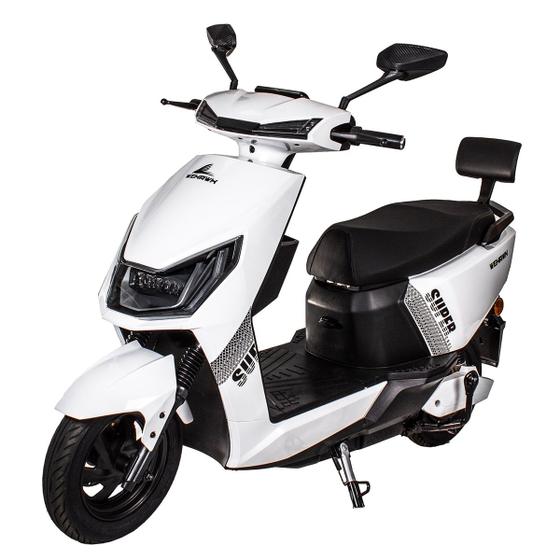 Imagem de Scooter Moto Elétrica 1000W Sem Carteira CNH WeHawk Super 60V 20Ah