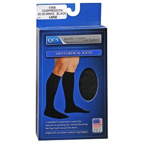 Imagem de Scott Specialties Medical Legware Socks For Men 20-30 Black, kpp LARGE 1 cada pela Scott Specialties