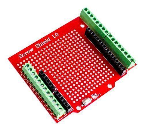 Imagem de Screw shield de expansao p/ arduino com terminal