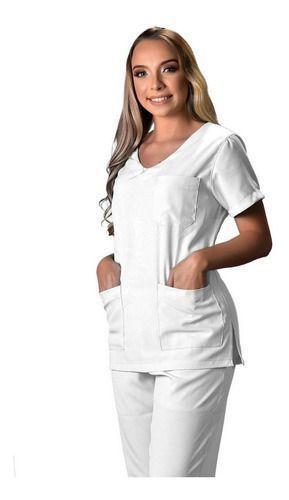 Imagem de Scrub 100% Poliéster - Blusa E Calça - Hospitalar-enfermagem