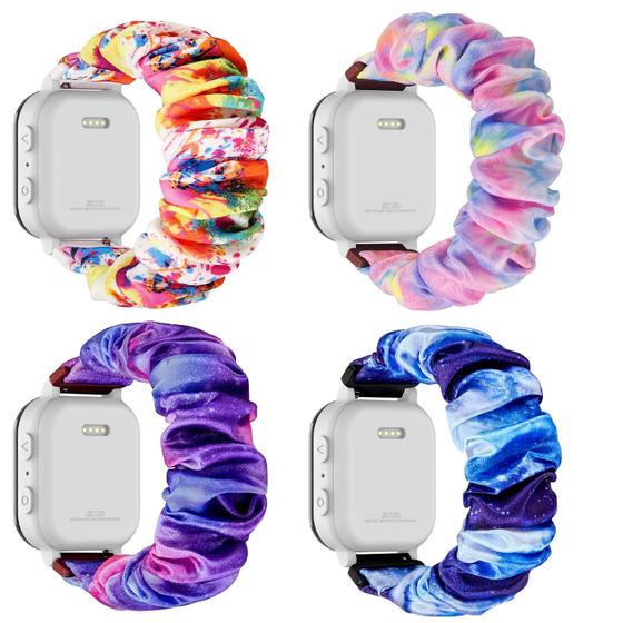 Imagem de Scrunchie Band Butifacion compatível com Gizmo Watch 3 2 1/Gabb Watch 3e 3 2 1/Sync Up/Cosmo Jr Track Watch para crianças