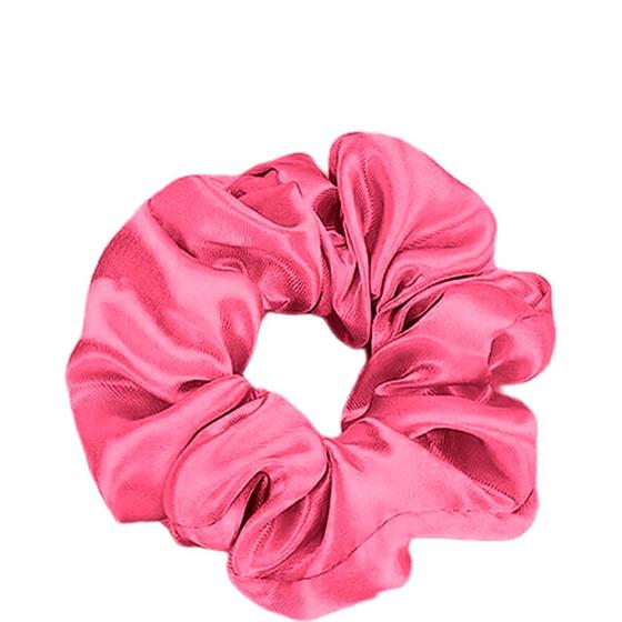 Imagem de Scrunchie Xuxinha de Cetim Rosa Cereja