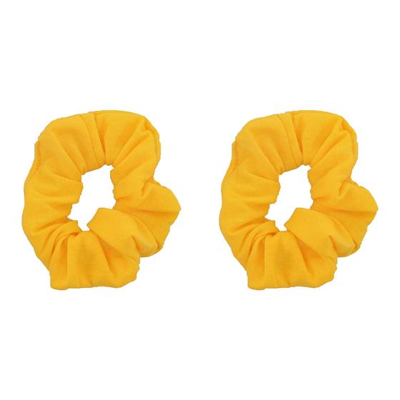 Imagem de Scrunchies Motique Amarelo Sólido (Conjunto com 2)