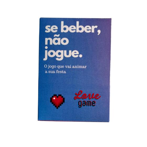 Imagem de Se beber, não jogue Love Game  Jogo de casal 50 cartas para apimentar a noite com seu date