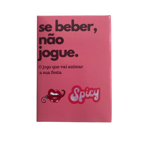 Imagem de Se beber, não jogue Spicy  Expansão 50 cartas, perfeito para noite de jogos e apimentar o rolê!