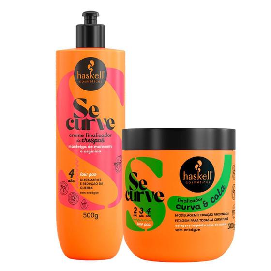 Imagem de Se Curve Haskell Curva & Cola e Finalizador De Crespos 500g