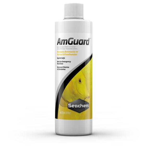 Imagem de Seachem Amguard 500ml Removedor de Amonia para Aquarios