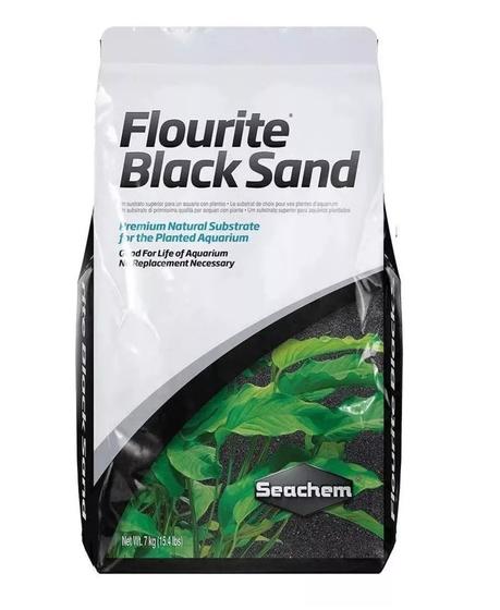 Imagem de Seachem Flourite Black Sand 3,5kg Substrato Fertil