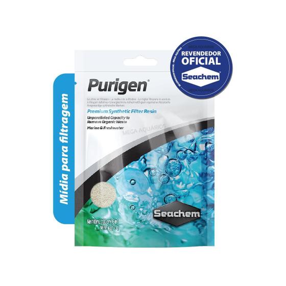 Imagem de Seachem Purigen 100Ml Mídia Filtrante Porosa Remove Sujeira