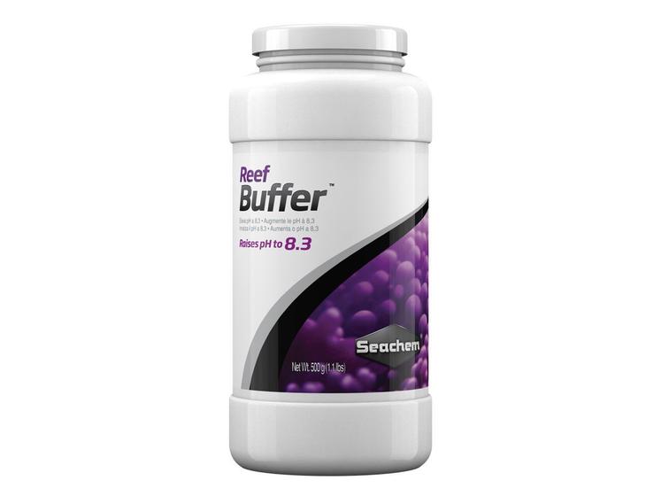 Imagem de Seachem Reef Buffer 500g Tamponador Aquario Marinho Tampao Reef Eleva Ph Kh