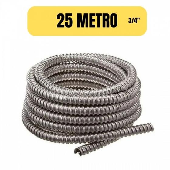 Imagem de Sealtubo metalico flexivel 3/4 polegada 25 metro sem capa