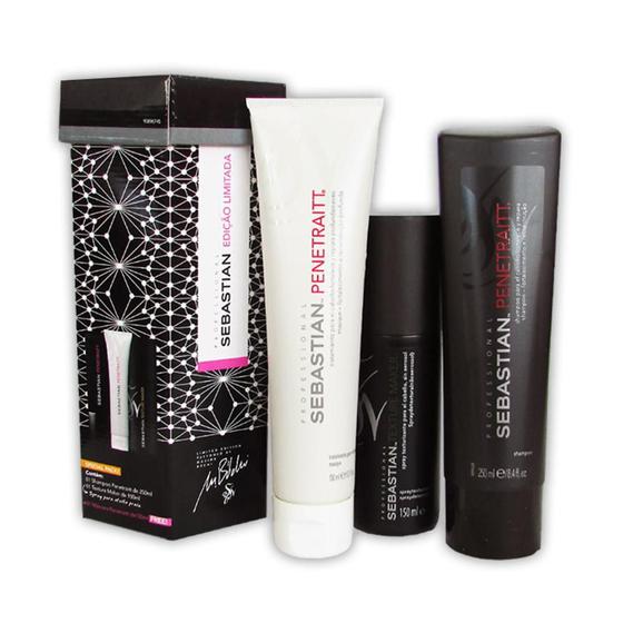 Imagem de Sebastian Professional Hair Care Penetraitt - Kit