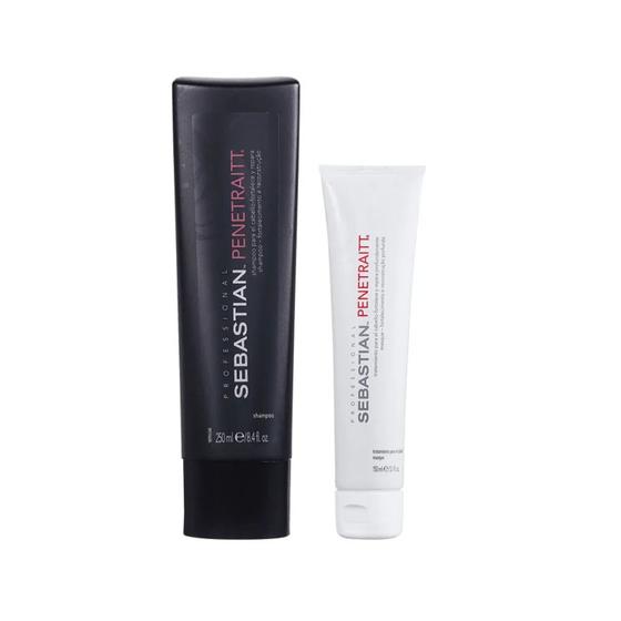 Imagem de Sebastian Professional Kit Penetraitt Shampoo 250 ml + Máscara 150 ml