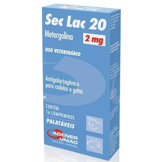 Imagem de Sec Lac 2,0 Mg com 16 comprimidos - Agener