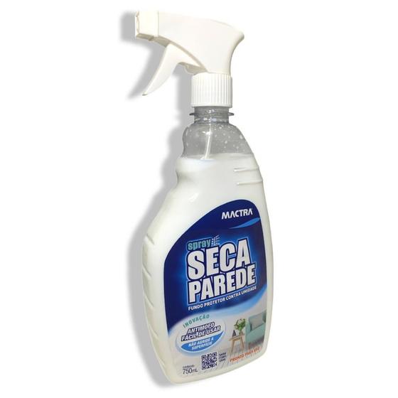 Imagem de Seca Parede Produto Anti Bolhas e Mofo na Pintura Mactra 750ml