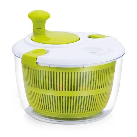 Seca Salada Centrifuga Folhas Alface Verduras Legumes Menor preço em Seca Salada Centrifuga Folhas Alface Verduras Legumes