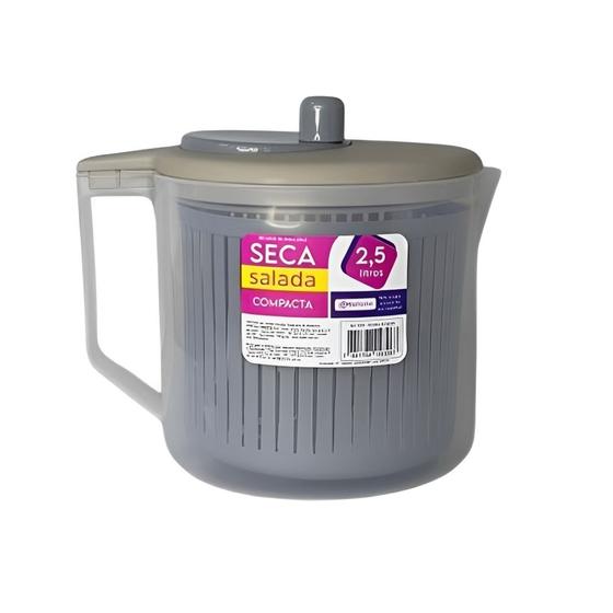 Imagem de Seca Salada com Cesto Compacta 2,5 L Mix Home