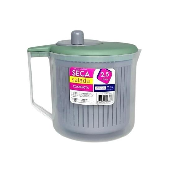 Imagem de Seca Salada com Cesto Compacta 2,5 L Mix Home