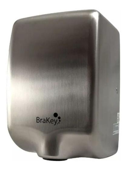 Imagem de Secador Automático Inox Profissional Brakey Para Mãos 220V