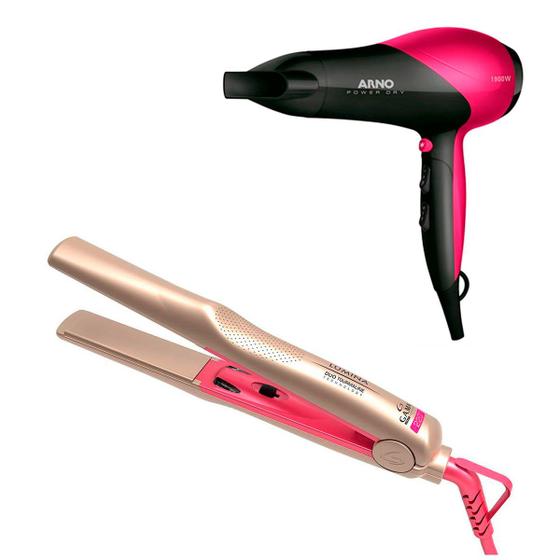 Imagem de Secador Cabelo Arno Power 127V + Chapinha Gama Lumina Duo