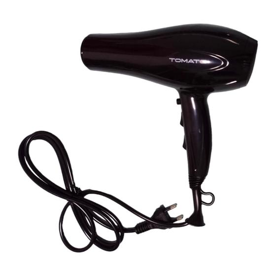 Imagem de Secador Cabelo Profissional Tomate Oferta - Preto - 110V