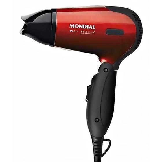 Secador De Cabelo Bivolt Potente P/ Viagem Mondial SC-10 Menor preço em Secador De Cabelo Bivolt Potente P/ Viagem Mondial SC-10