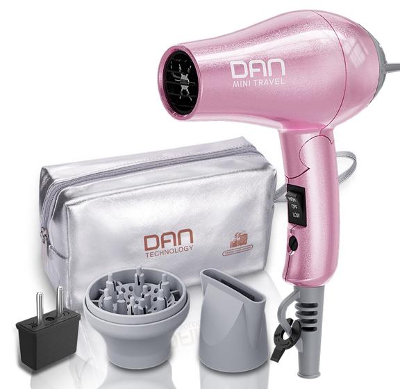 Imagem de Secador de cabelo DAN Technology Travel Dual Voltage Pink