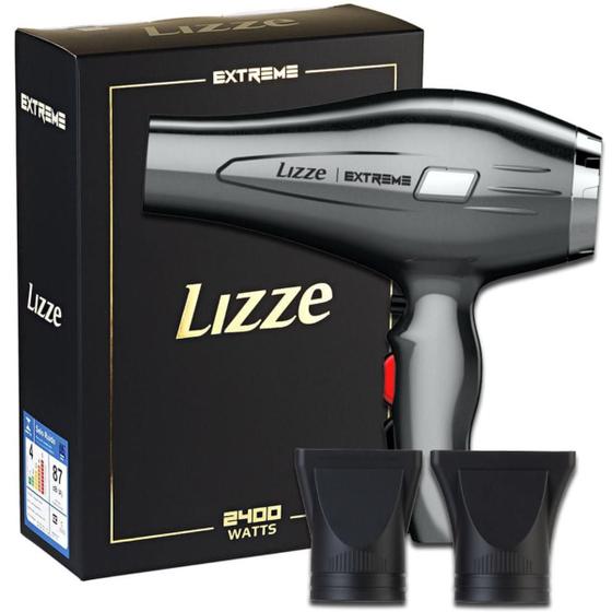 Imagem de Secador de Cabelo Lizze Extreme 2400W Profissional 127v