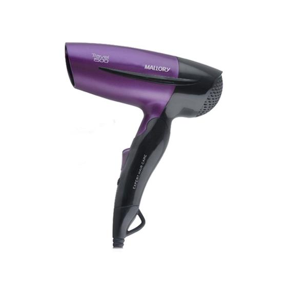 Imagem de Secador de Cabelo Mallory Travel 1500 Roxo 1000W Bivolt