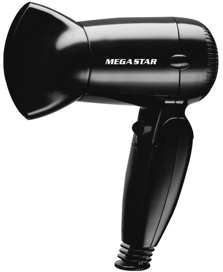 Imagem de Secador de Cabelo Mega Star SC302 Mini 1000W Bivolt 50-60HZ