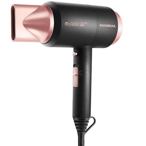 Imagem de Secador de Cabelo Mondial Black Rose SC-38 1.900 Watts 220V ~ 50/60 HZ - Preto/Rose Gold