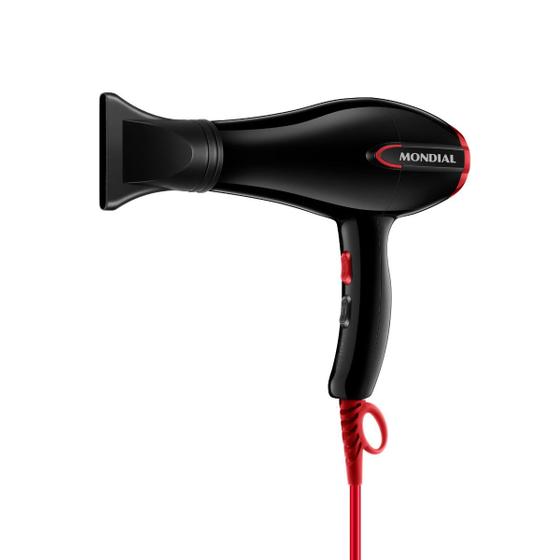 Imagem de Secador de Cabelo Mondial Turbo Color Red SC-41 1900W 127v