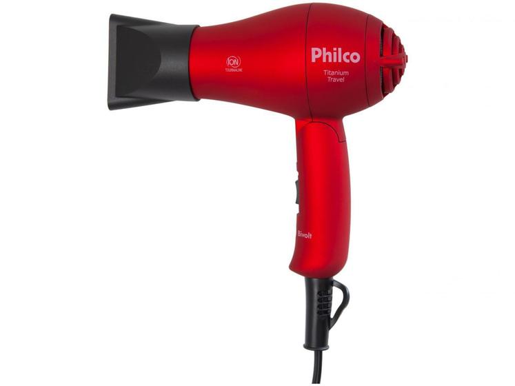 Imagem de Secador de Cabelo Philco Titanium Travel  - 2 Níveis de Potência