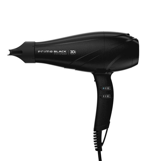 Imagem de Secador de cabelo prime black titânio 3d gama italy
