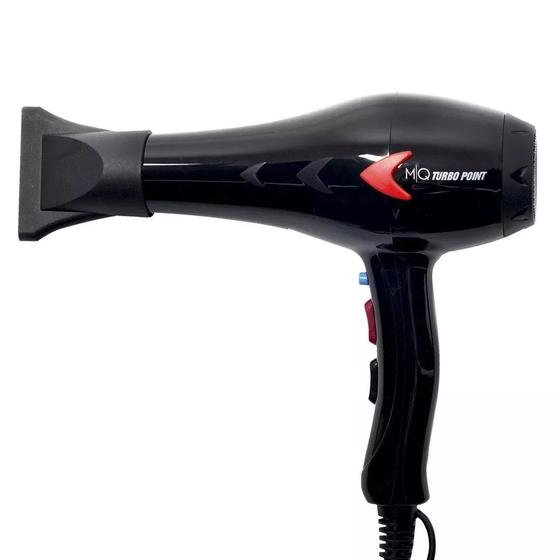 Imagem de Secador De Cabelo Profissional 1875W Turbo Point Preto 127V