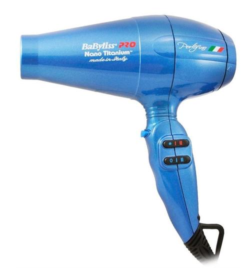 Imagem de Secador de Cabelo Profissional Babyliss Pro Porto Fino 6600 Azul 110v 2000w