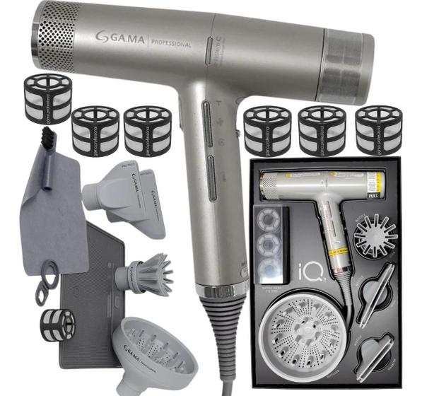 Imagem de Secador De Cabelo Profissional Gama Iq3 Perfetto 1600W Turbo