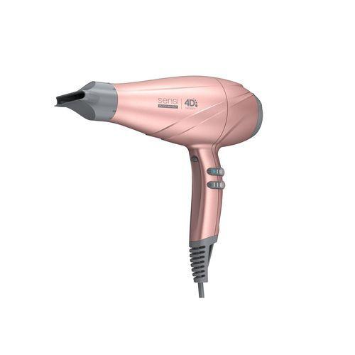 Imagem de Secador de cabelo profissional gama sensi 4d therapy 2500w rosê - bivolt