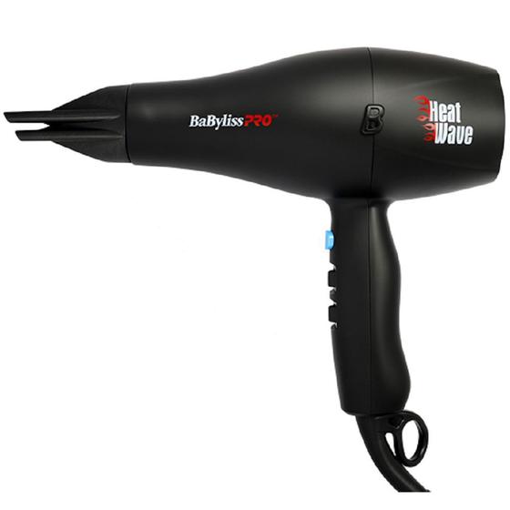 Imagem de Secador de Cabelo Profissional Heat Wave 9000 Black/ Preto Babyliss PRO