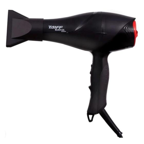 Imagem de Secador De Cabelo Profissional Taiff Black Ion 2000W