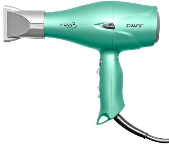 Imagem de Secador de cabelo profissional taiff fox ion 3 soft green 2200w - 127v