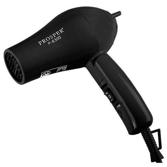 Imagem de Secador de Cabelo Prosper P-6300 3.300 Watts Bivolt - Preto