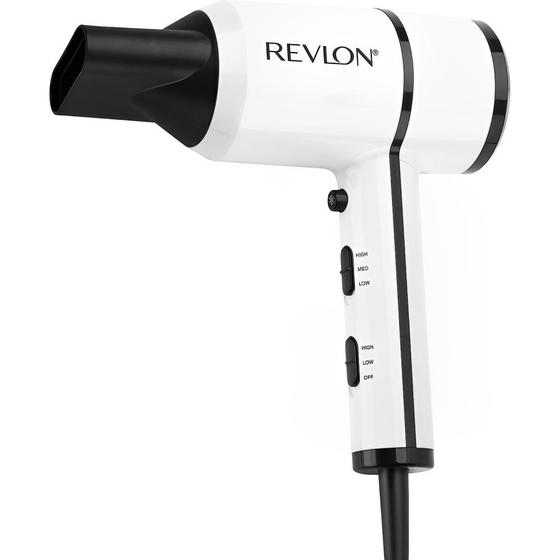 Imagem de Secador de Cabelo Revlon Crystal C RVDR5296 - 2000W - 220V - Branco