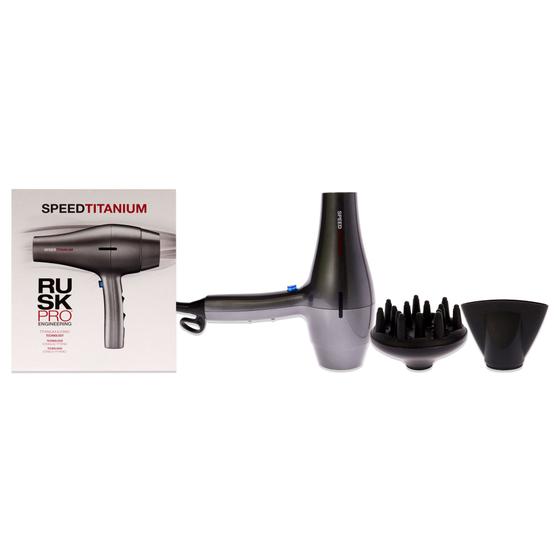 Imagem de Secador de cabelo Rusk Speed Titanium IRP6177UC 1 para unissex