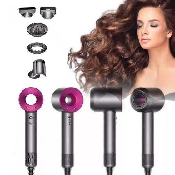 Imagem de Secador de Cabelo Supersônico Profissional com Alta Performance 220V