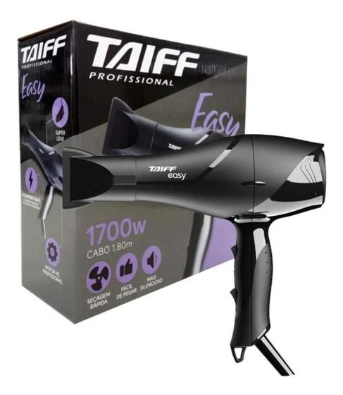 Secador De Cabelo Taiff Easy 1700W Profissional Motor AC 127V