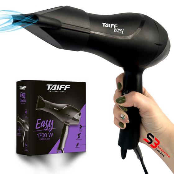 Imagem de Secador de cabelo taiff easy profissional salão leve potente