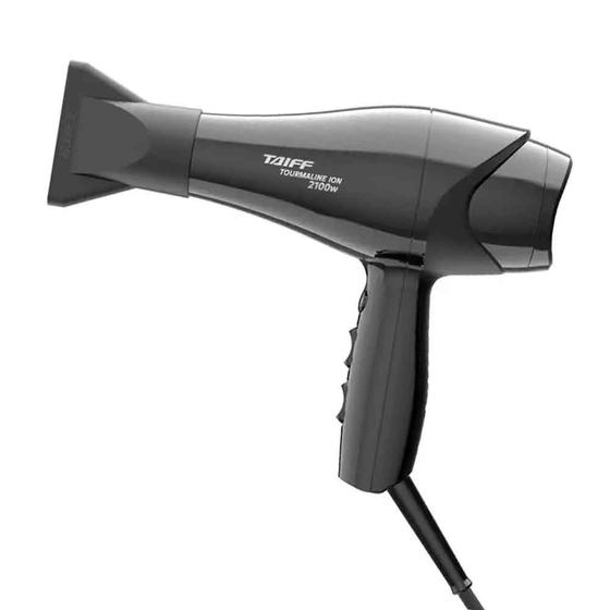 Imagem de Secador De Cabelo Taiff Elegance Tourmaline Íon Preto 220v