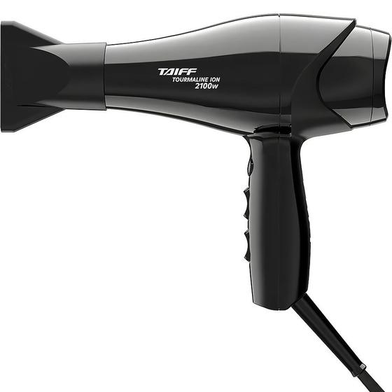 Imagem de Secador de Cabelo Taiff Profissional Tourmaline Ion 2100 W 110V - Preto